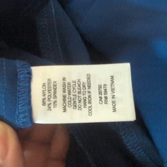 Hilary Radley | Elegant Blue Women's Pants - Picture 11 of 13